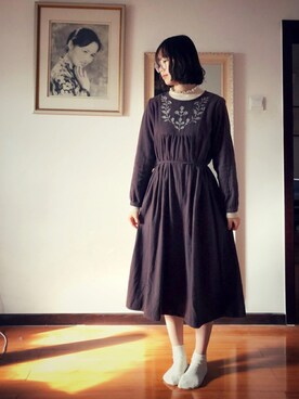 senさん（レディース・167cm）の冬コーディネート