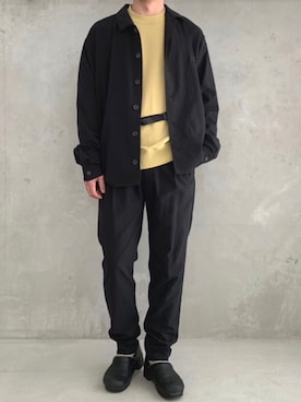 「dansko（ダンスコ）のアイテム（その他シューズ）」を使った、しもむー。さん（メンズ・181cm）の春コーディネート