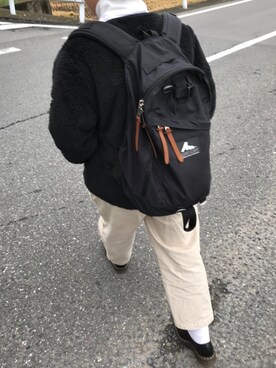 「Gregory」｜「アイテム（その他アウター）」を使った、sunさん（レディース・157cm）の秋コーディネート