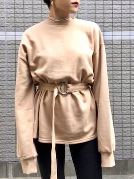 「ANAP（アナップ）のアイテム」を使った、NATSUKIさん（レディース・152cm）の秋コーディネート