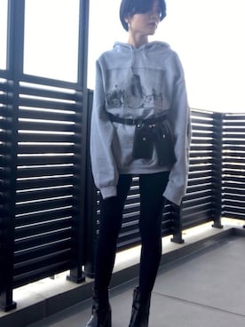 「ANAP（アナップ）のアイテム」を使った、NATSUKIさん（レディース・152cm）の秋コーディネート