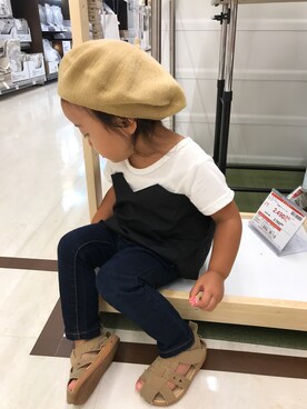 「アイテム（その他）」を使った、yumiiiiiさん（キッズ・80cm）の秋コーディネート