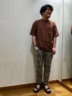 「SHIPS」｜MEN'S STAFFさん（メンズ・174cm）の春コーディネート