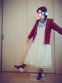 ehka sopo | 刺繍入り白ワンピース(ワンピース)