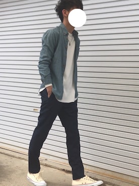 neokino_yatuさん（メンズ・176cm）の春コーディネート