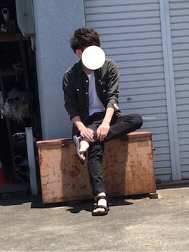 「HERMES」｜「アイテム（その他）」を使った、neokino_yatuさん（メンズ・176cm）の夏コーディネート