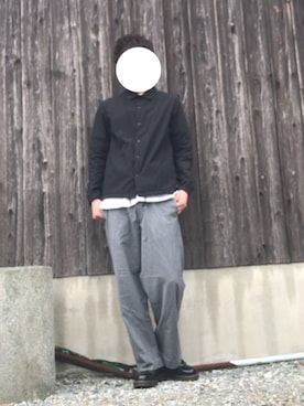 「Hanes」｜「アイテム（ブーツ）」を使った、neokino_yatuさん（メンズ・176cm）の秋コーディネート