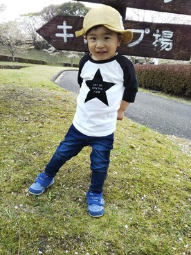 hsmさん(キッズ・90cm)の春コーディネート