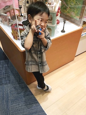 hsmさん（キッズ・100cm）の秋コーディネート