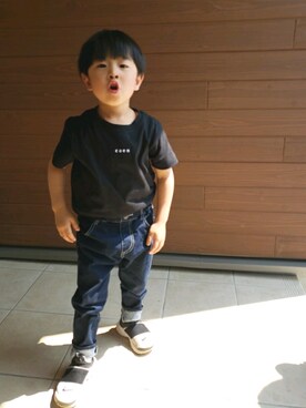 hsmさん（キッズ・100cm）の春コーディネート