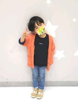 hsmさん（キッズ・100cm）の春コーディネート