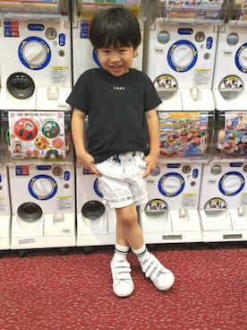 hsmさん（キッズ・100cm）の夏コーディネート