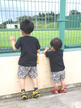 hsmさん（キッズ・110cm）の夏コーディネート