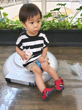 hsmさん(キッズ・80cm)の夏コーディネート