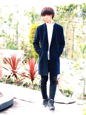 Rさん（メンズ・176cm）の秋コーディネート