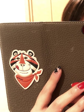 「ANYA HINDMARCH（アニヤハインドマーチ）のアイテム（財布/小物）」を使った、acoさん（レディース・148cm）の春コーディネート