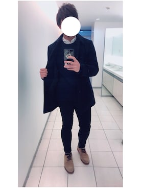 レイさん（メンズ・174cm）の冬コーディネート