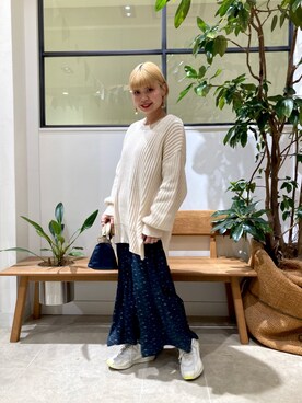 saki_kawaiさん（レディース・154cm）の春コーディネート