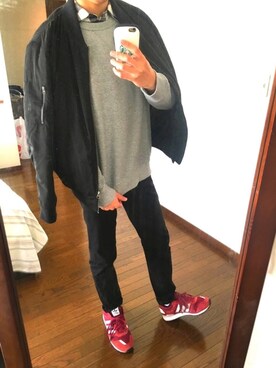 Taki(プチプラ)さん(メンズ・180cm)の冬コーディネート