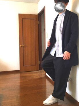 Taki(プチプラ)さん（メンズ・180cm）の春コーディネート