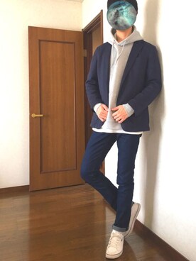 Taki(プチプラ)さん（メンズ・180cm）の春コーディネート