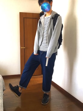 Taki(プチプラ)さん（メンズ・180cm）の春コーディネート