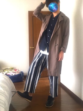 Taki(プチプラ)さん（メンズ・180cm）の春コーディネート