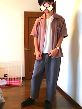 Taki(プチプラ)さん（メンズ・180cm）の夏コーディネート