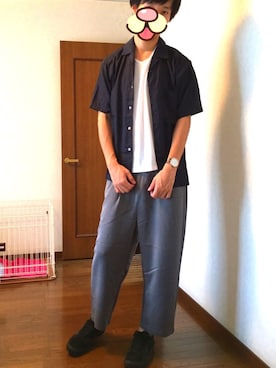 Taki(プチプラ)さん（メンズ・180cm）の夏コーディネート
