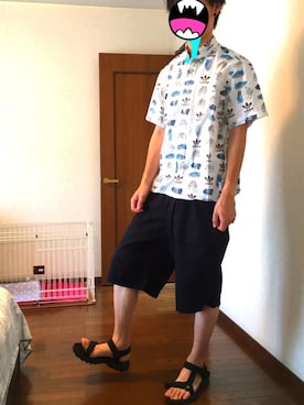 Taki(プチプラ)さん（メンズ・180cm）の夏コーディネート