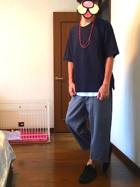 Taki(プチプラ)さん（メンズ・180cm）の夏コーディネート