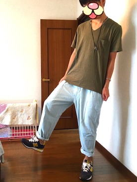 Taki(プチプラ)さん（メンズ・180cm）の夏コーディネート