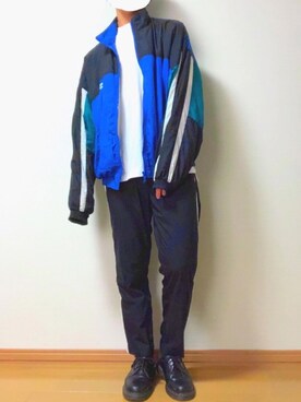 「SENSE OF PLACE by URBAN RESEAR」｜「アイテム（ナイロンジャケット）」を使った、kitaroさん（メンズ・170cm）の秋コーディネート