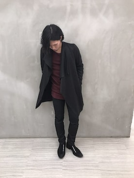 「TORNADO MART（トルネードマート）のアイテム（ジャケット/アウター）」を使った、KAWAKAMIさん（メンズ・176cm）の冬コーディネート