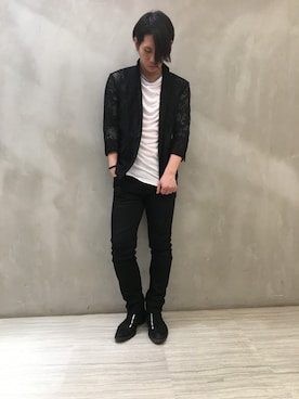 「TORNADO MART（トルネードマート）のアイテム」を使った、KAWAKAMIさん（メンズ・176cm）の春コーディネート