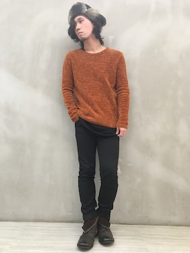 KAWAKAMIさん（メンズ・176cm）の冬コーディネート