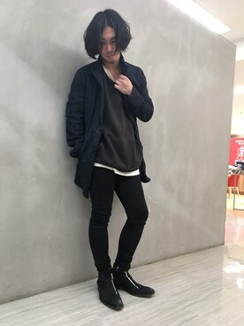 KAWAKAMIさん（メンズ・176cm）の春コーディネート