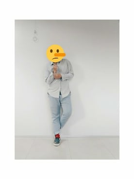「VANS（バンズ）のアイテム（モカシン/デッキシューズ）」を使った、Maxさん（メンズ・172cm）の秋コーディネート