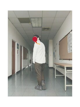 「CACO（カコ）のアイテム（帽子）」を使った、Maxさん（メンズ・172cm）の秋コーディネート