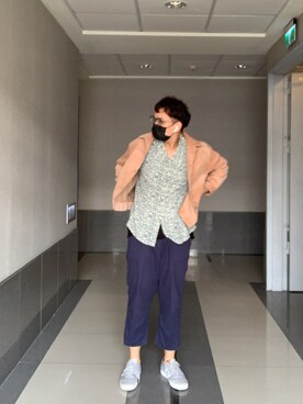 「TAIPEI」｜「アイテム（その他アウター）」を使った、Maxさん（メンズ・172cm）の秋コーディネート