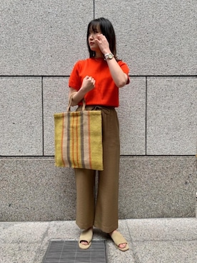 𝓝さん（レディース・161cm）の春コーディネート