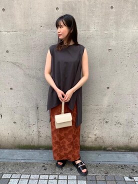 𝓝さん(レディース・161cm)の夏コーディネート