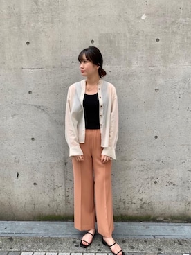 𝓝さん（レディース・161cm）の夏コーディネート