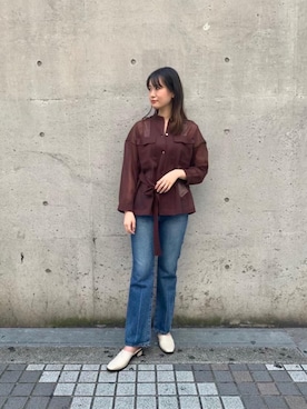 𝓝さん（レディース・161cm）の夏コーディネート