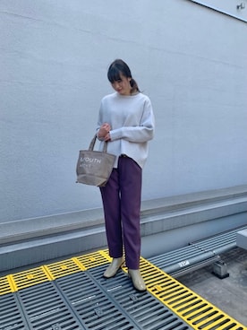 𝓝さん（レディース・161cm）の秋コーディネート