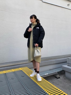 𝓝さん（レディース・161cm）の冬コーディネート