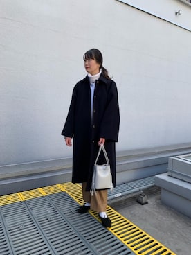 𝓝さん(レディース・161cm)の冬コーディネート