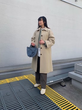 𝓝さん(レディース・161cm)の冬コーディネート