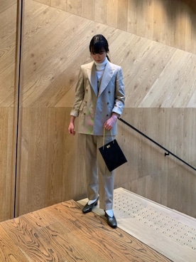 𝓝さん（レディース・161cm）の冬コーディネート