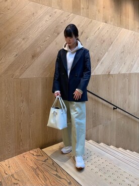 𝓝さん（レディース・161cm）の冬コーディネート